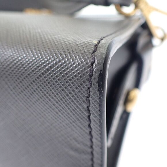 Prada Esplanade Bag 1 Bh043 Shoulder Bag Saffiano Gray Black main image 5